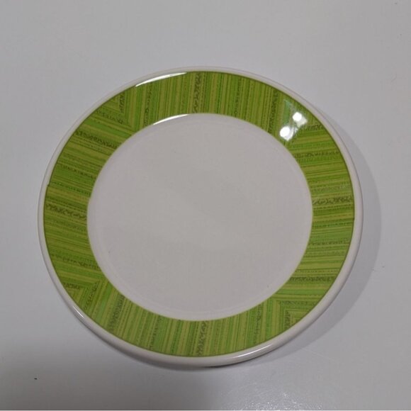 Syracuse China Syralite Green Pattern Side Plate - Picture 1 of 4